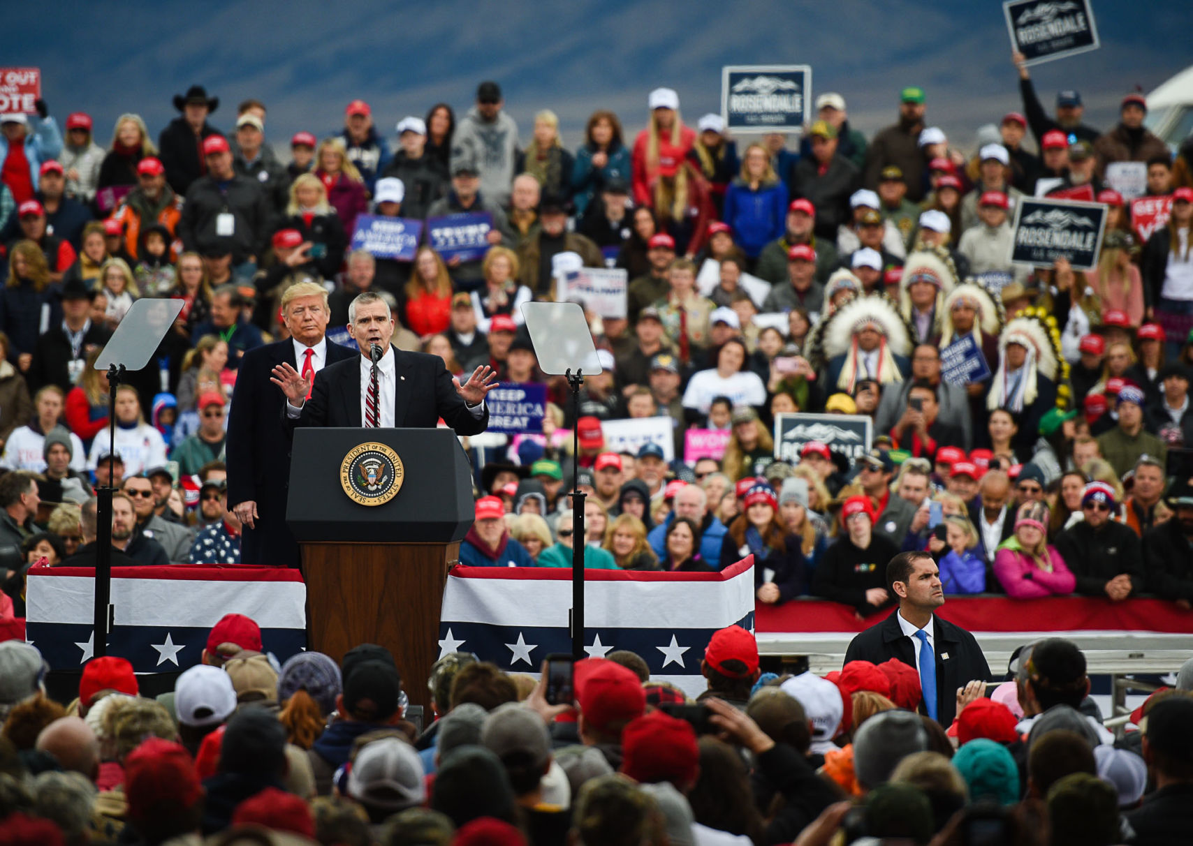 President Trump Visits Bozeman